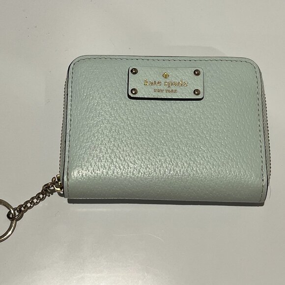 kate spade Handbags - Kate Spade Green Small Wallet Cardholder